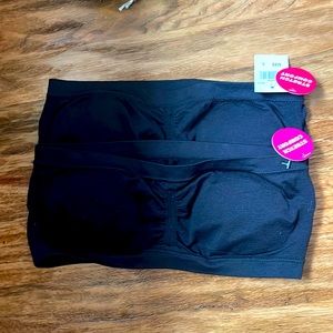 Maidenform Girl Seamfree Bandeau Bra -  Black  H4310 (2 Bras)